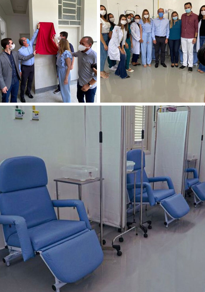 Inaugurado o novo Serviço de Quimioterapia Do Hospital São Vicente de Paulo